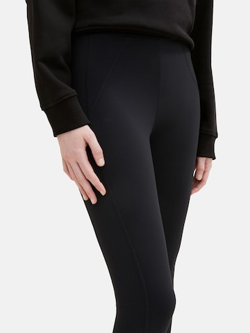 TOM TAILOR DENIM Skinny Leggings in Schwarz