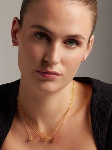 Boucles d'oreilles 'Crescent' Luxenter en or