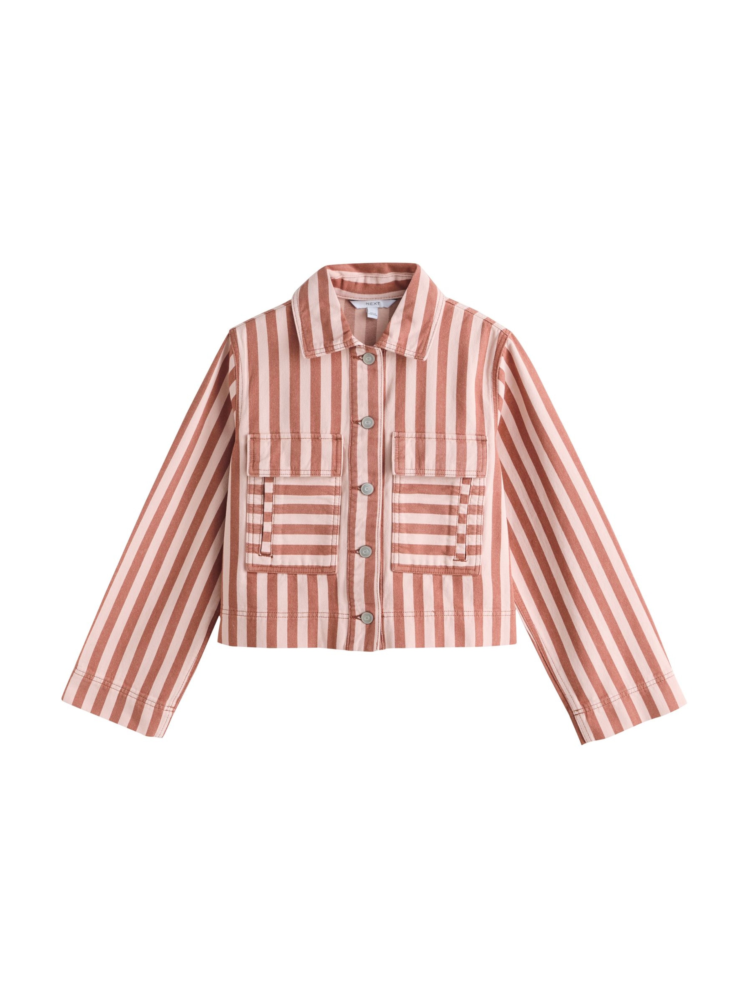 Next Jacke in rostbraun / pink, Produktansicht