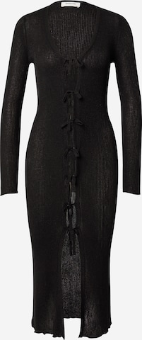 modström Knitted dress 'Faddie' in Black: front