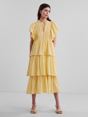 Y.A.S Shirt Dress 'Pala' in Yellow: front