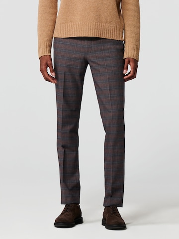 MEYER Regular Chino 'Rio 2-2596' in Bruin: voorkant