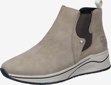 Rieker Stiefelette in Beige: Vorderseite
