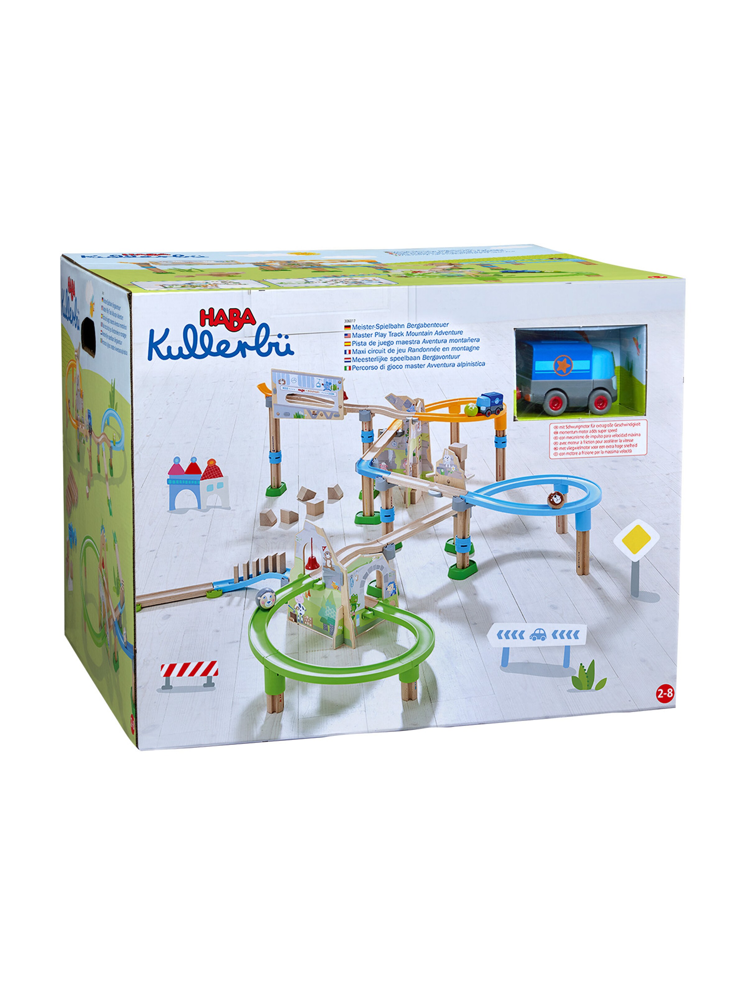 HABA Game ' Kullerbü – Meister-Spielbahn Bergabenteuer ' in Mixed colors: front
