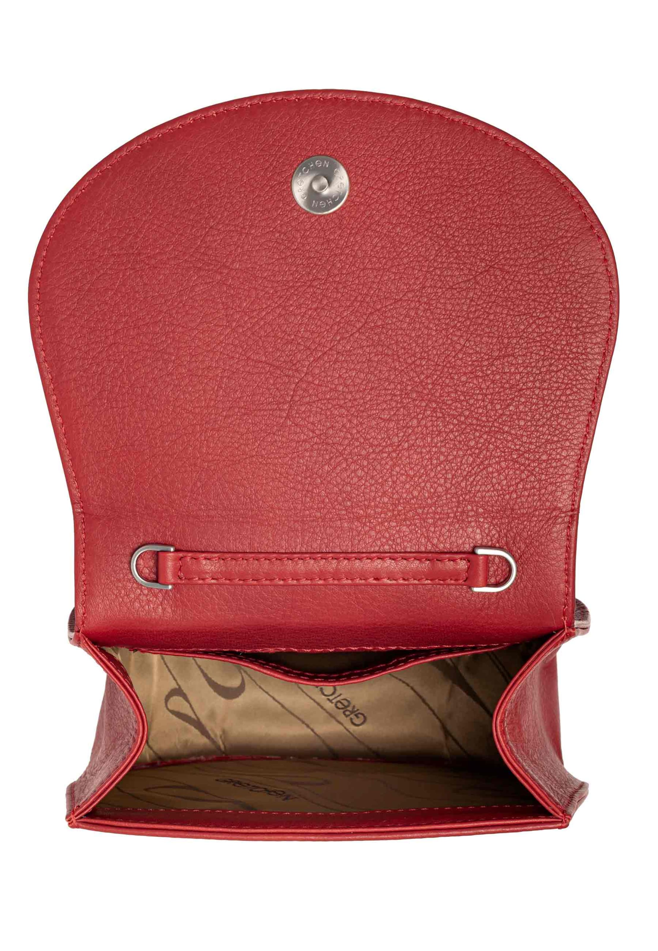 Gretchen Handbag 'Ebony' in Red