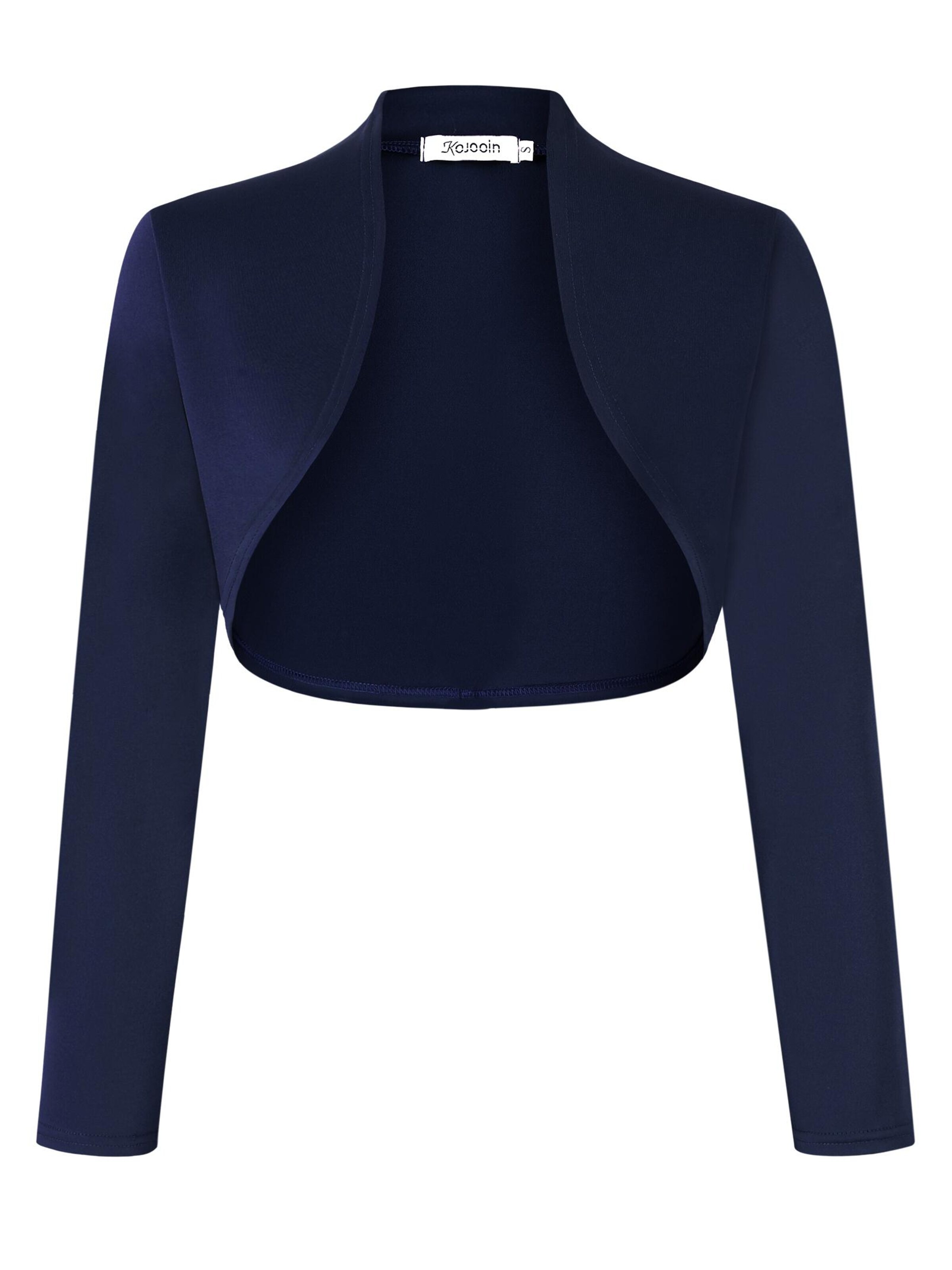Yesfashion Bolero in Blue: front