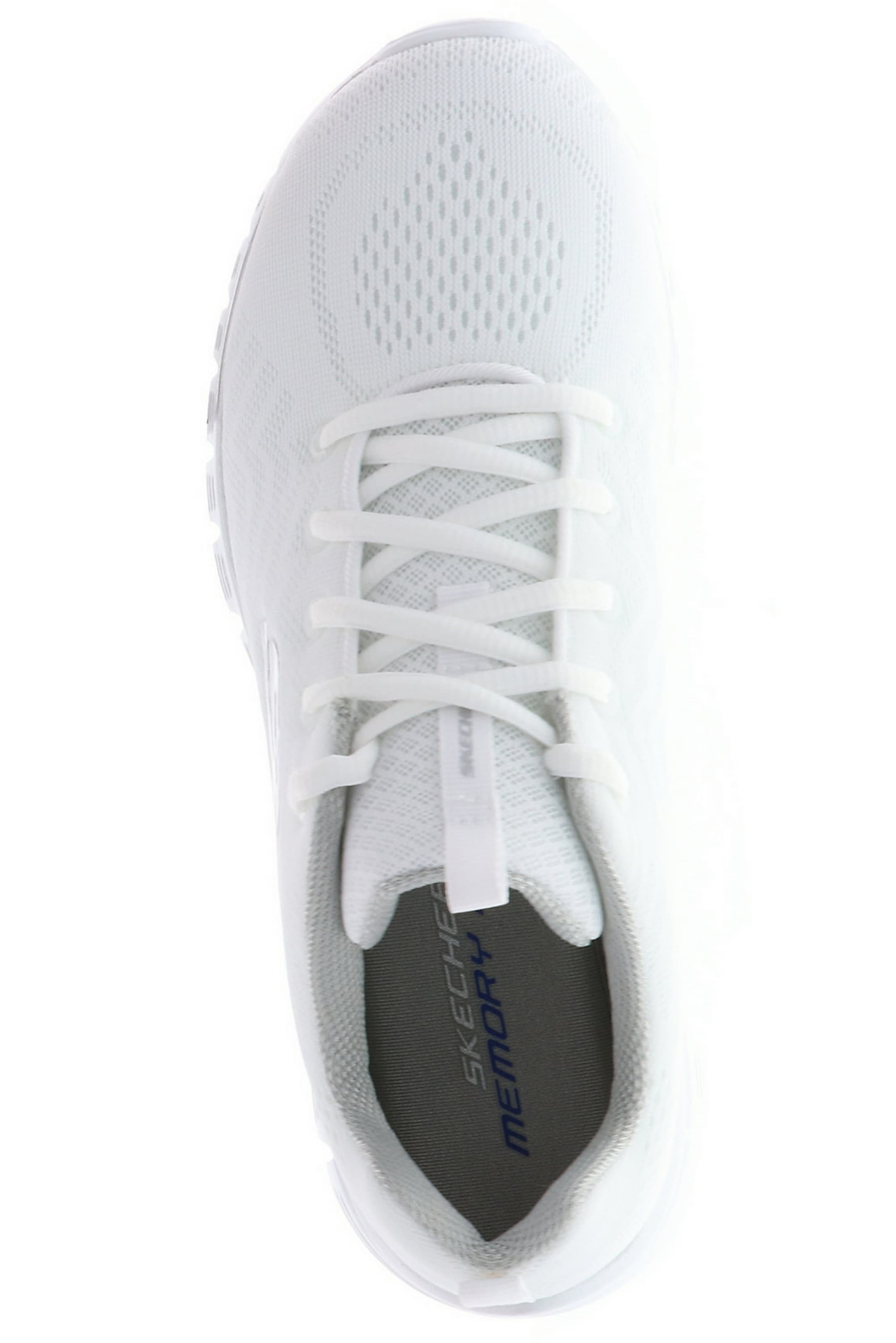 Baskets basses 'Graceful Get Connected' SKECHERS en blanc