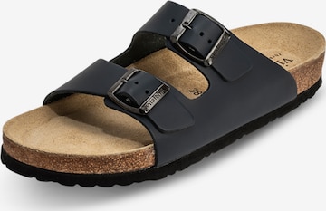 VITAFORM Pantolette in Blau: Vorderseite