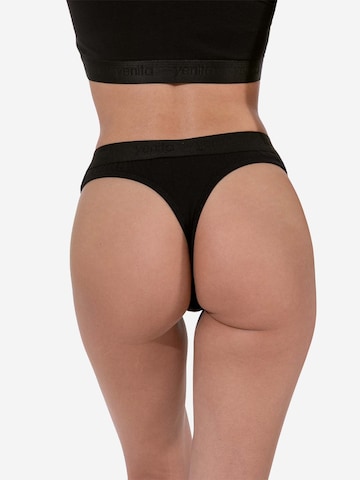Yenita - Tanga ' Damen Tanga mit elastischem Logobund ' en Mezcla de colores