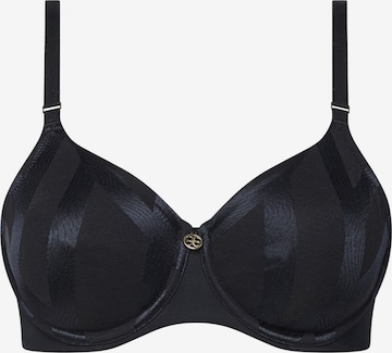 Chantelle Bra 'Glaze' in Black: front