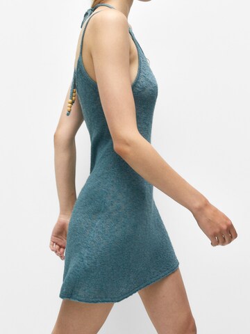 Pull&Bear Knitted dress in Green