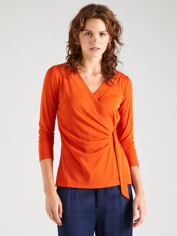 Camicia da donna 'JAINAB' di Lauren Ralph Lauren in arancione: frontale