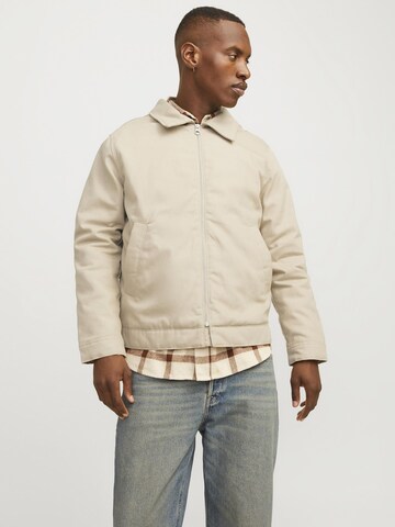 JACK & JONES Tussenjas in Beige: voorkant