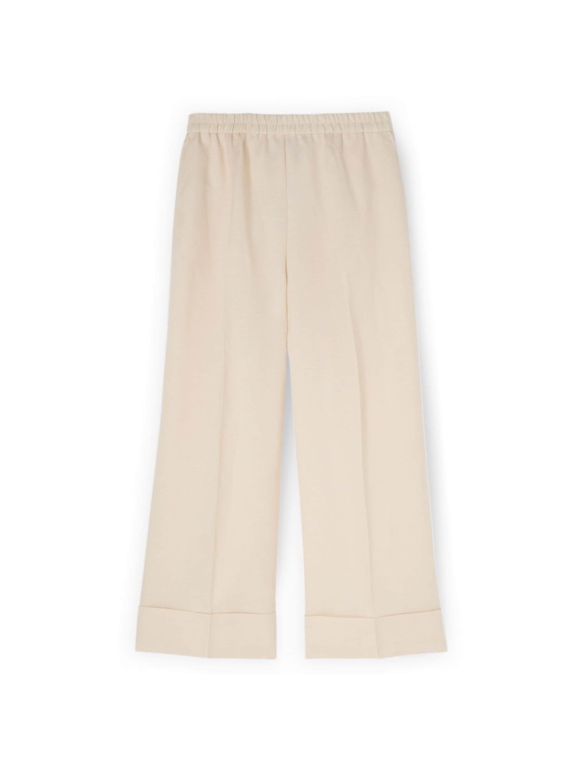 Wide Leg Pantalon MOTIVI en beige : devant