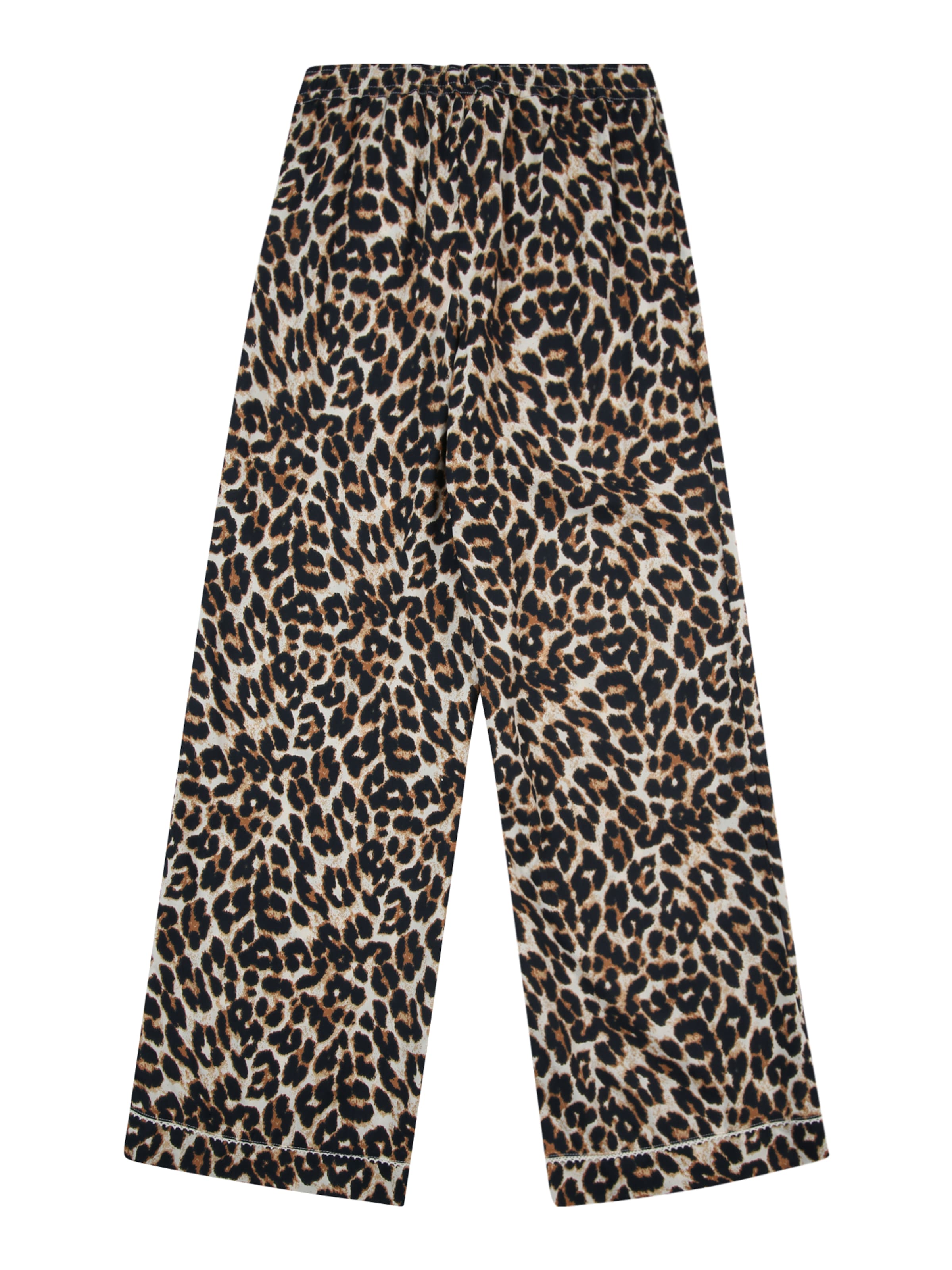 ONLY GIRLS Wide leg Trousers 'GLOW' in Brown