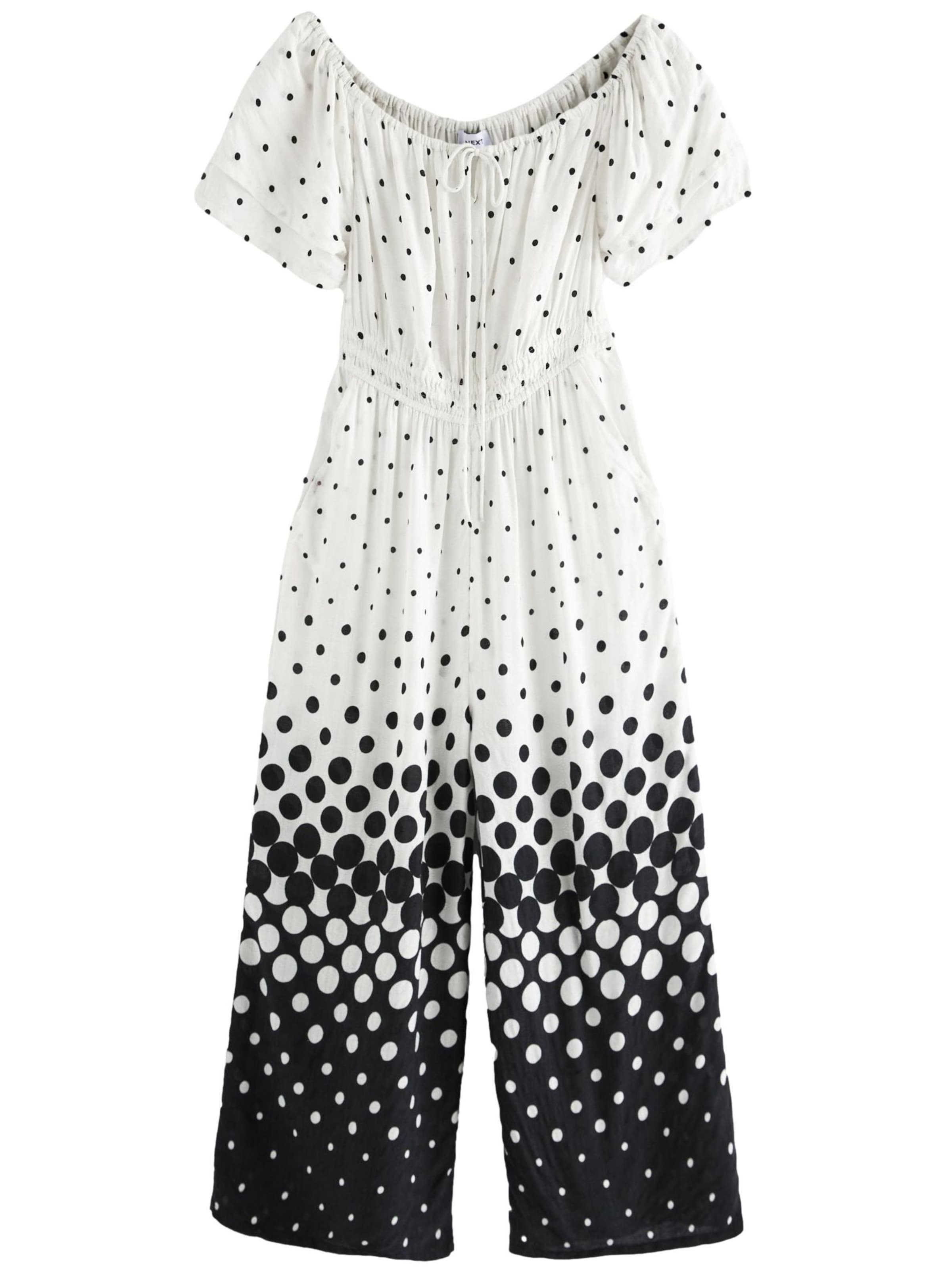 Next Jumpsuit in White: front