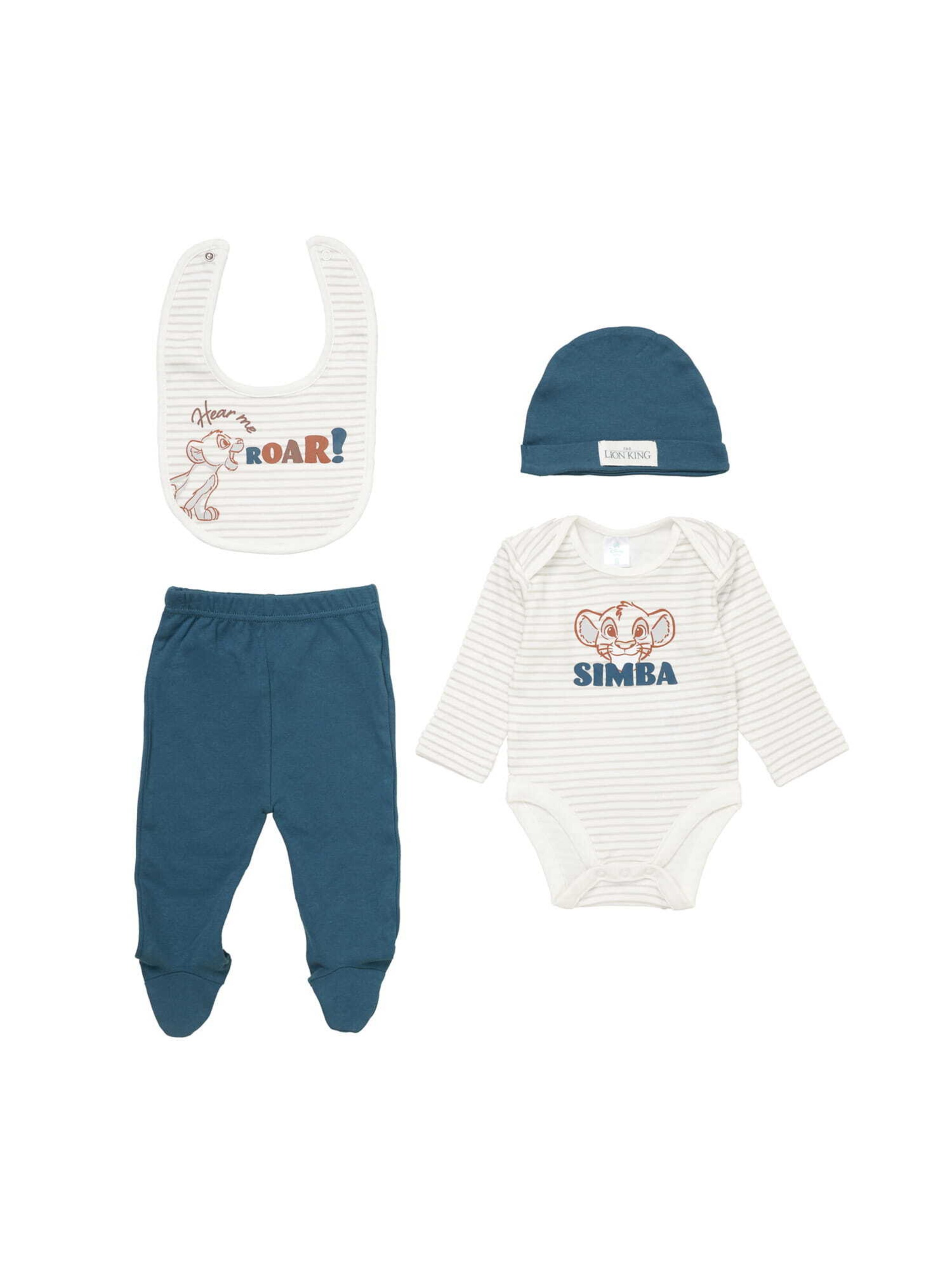 DISNEY Set 'König der Löwen' in Blauw: voorkant