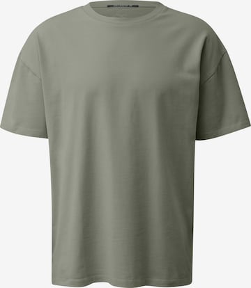 T-Shirt QS en vert : devant