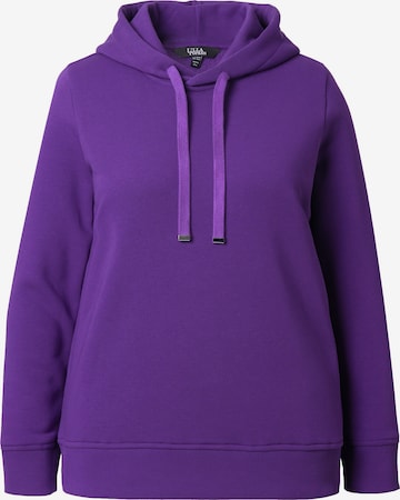 Pull-over Ulla Popken en violet : devant