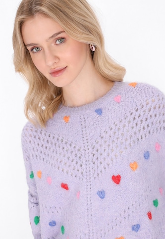 MYMO Sweater in Purple