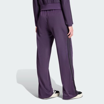ADIDAS ORIGINALS Loose fit Trousers 'Adicolor Classic Firebird' in Purple