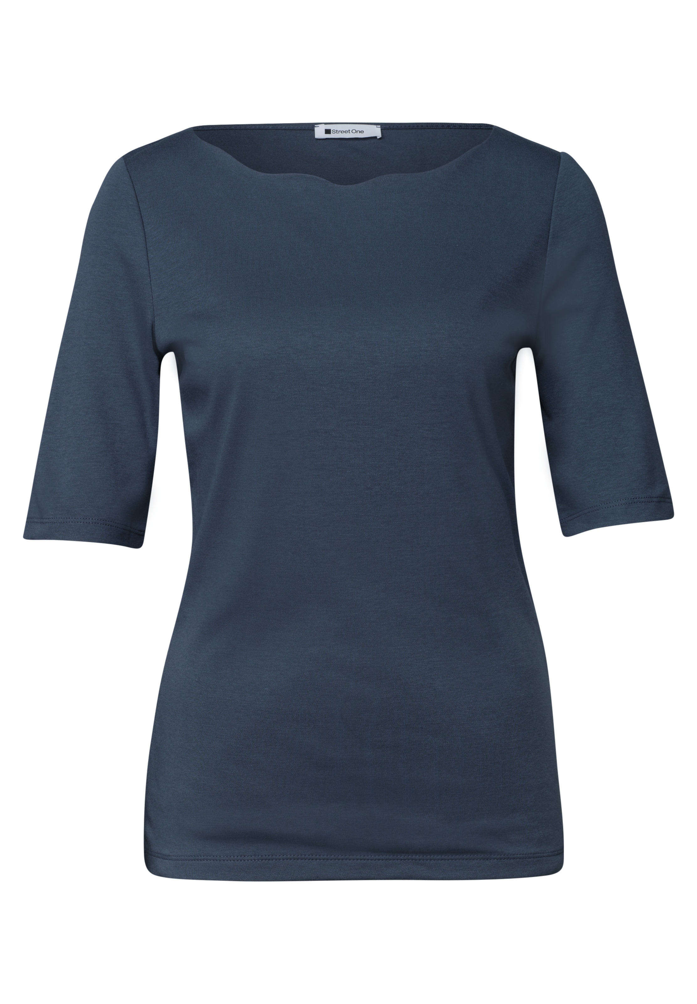 STREET ONE Shirt in Blue: front