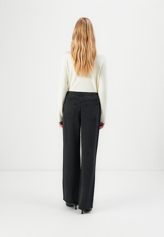 ONLY Wide leg Byxa 'ONLKIMBERLY' i svart