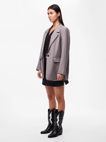 PIECES Blazer 'SALINA' in Grey