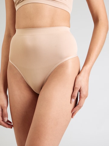 Perfect Secrets - Cueca modeladora 'Perfect Shaper' em castanho: frente