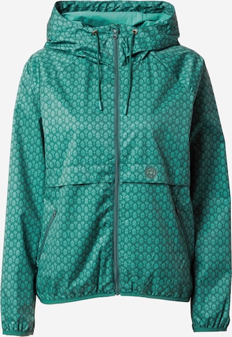 Veste fonctionnelle Blutsgeschwister en vert : devant