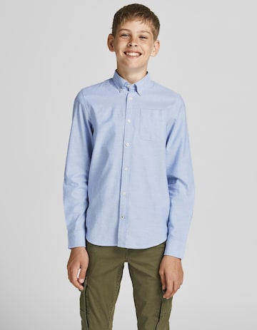 Jack & Jones Junior - Regular Fit Camisa em azul: frente