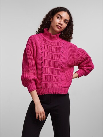 Y.A.S Sweater 'Kula' in Pink: front