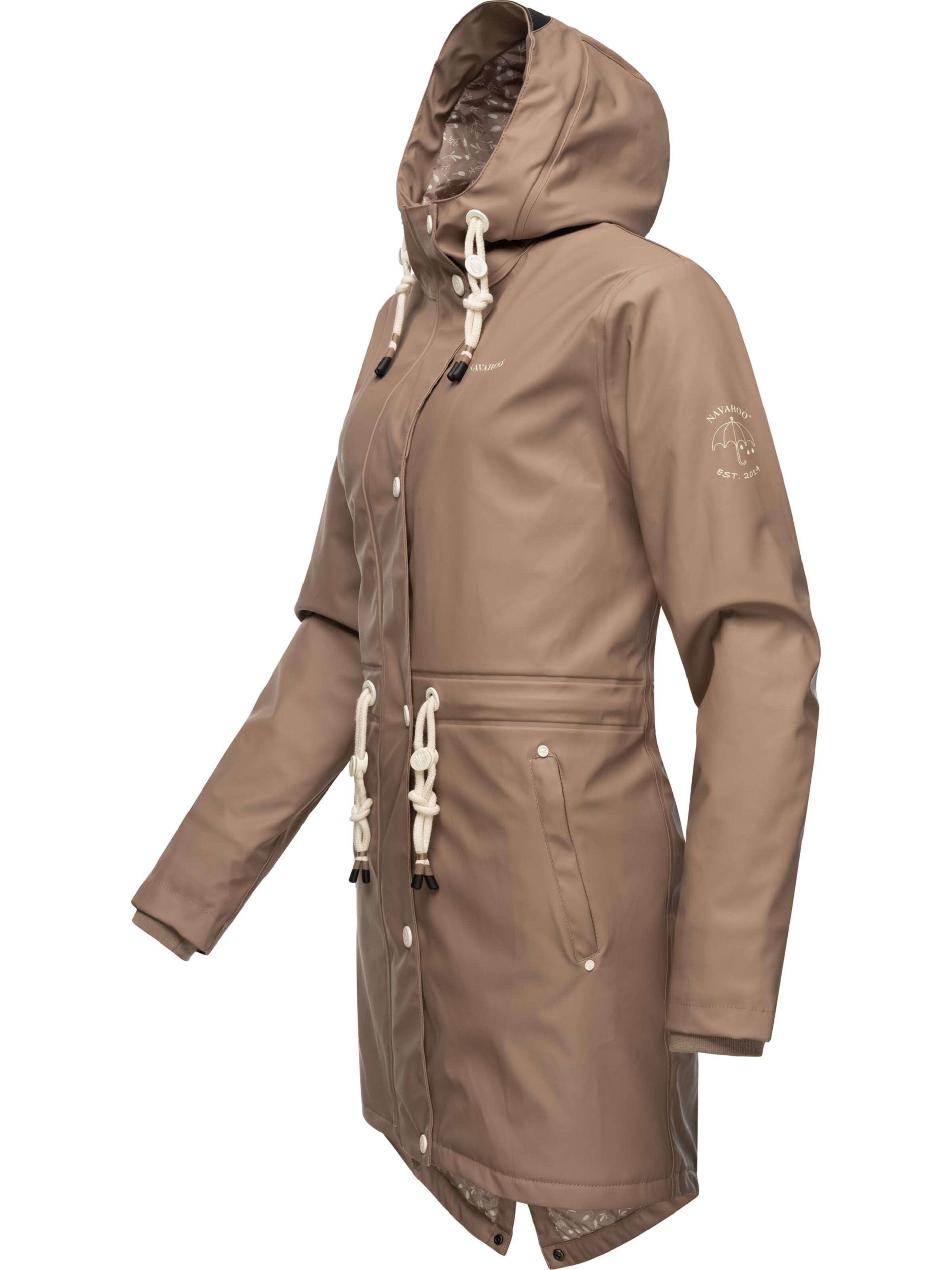 Geacă funcțională 'Flower of Ocean' de la NAVAHOO pe bej