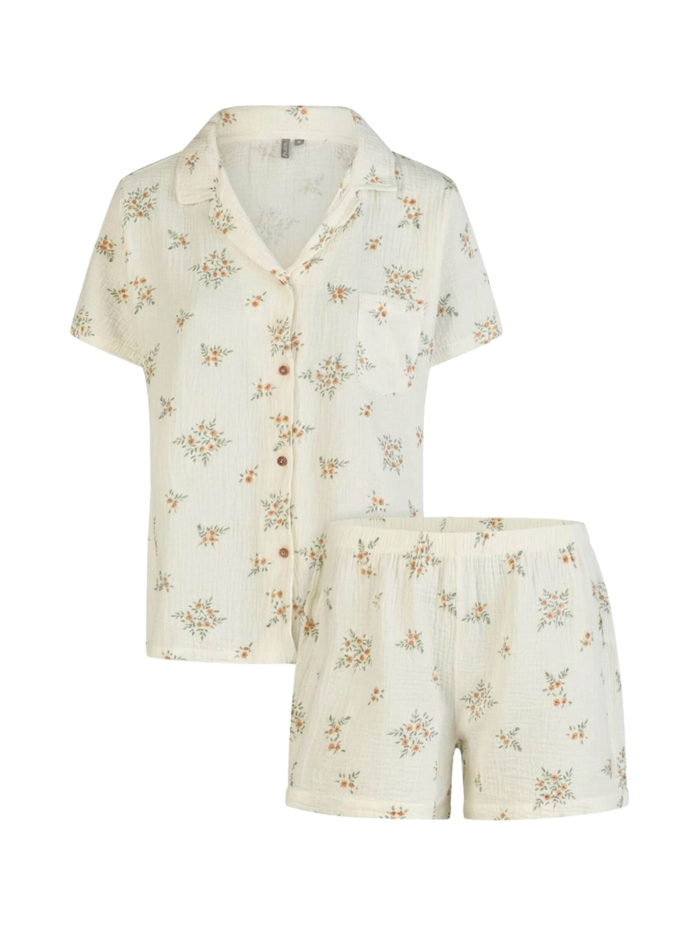 By Louise Pajama in White: front