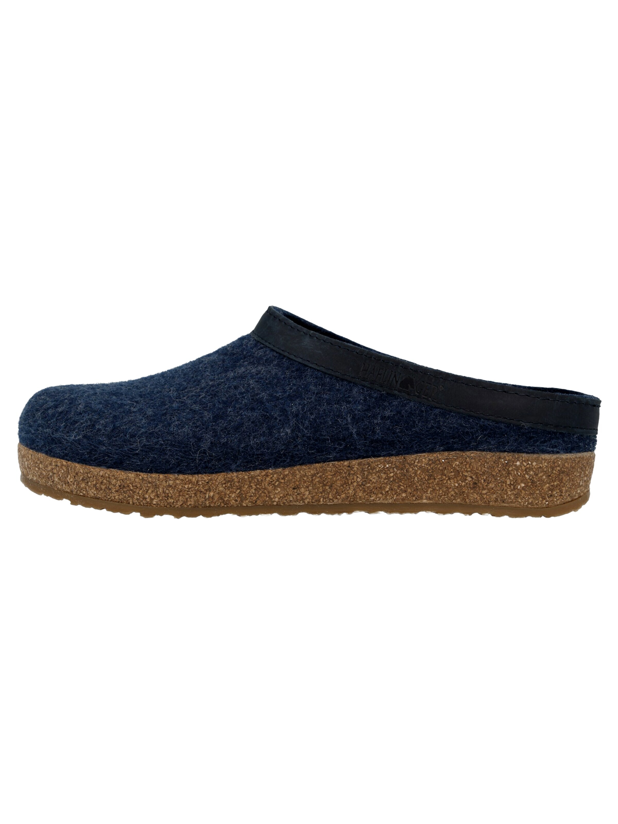 HAFLINGER Slippers 'Grizzly Torben' in Blue: front
