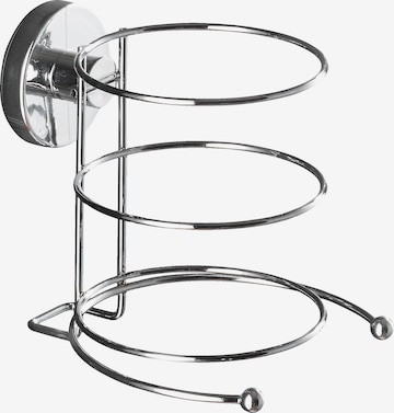 Wenko Shower Accessories in Silver: front