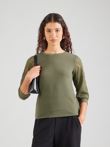 ABOUT YOU Shirt 'Emmy' in Groen: voorkant