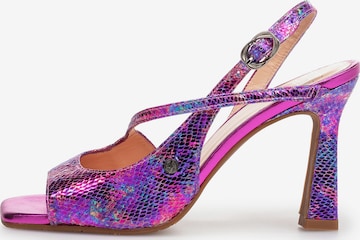 Floris van Bommel Sandale 'Tami 02' in Pink: Vorderseite