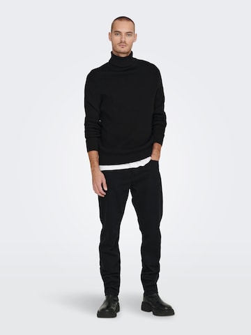 Only & Sons Sweater 'Phil' in Black