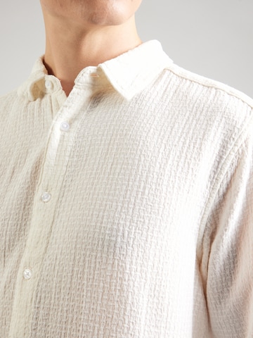 Only & Sons - Regular Fit Camisa 'ONSSEA' em bege