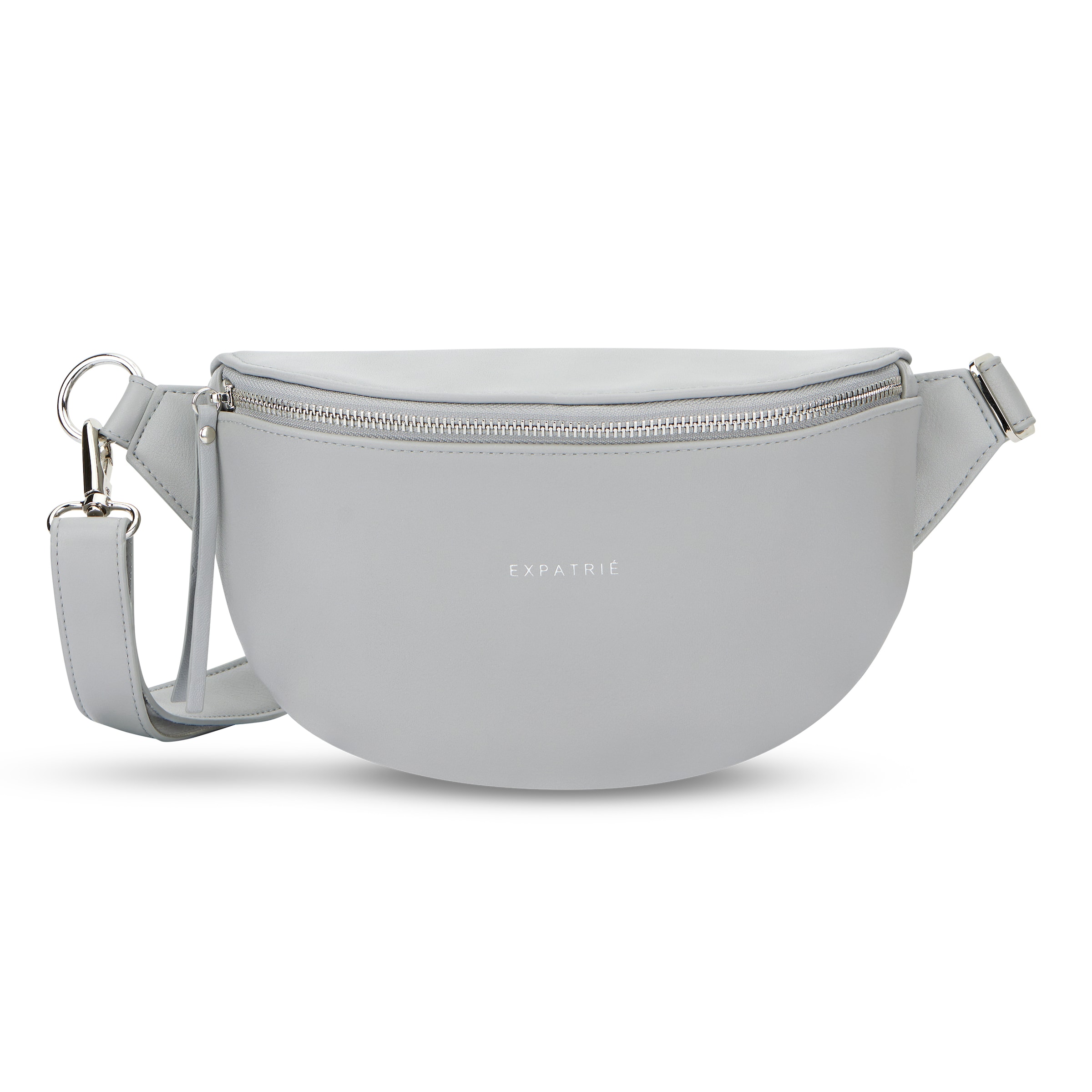 Expatrié Belt bag 'Alice Small' in Grey: front