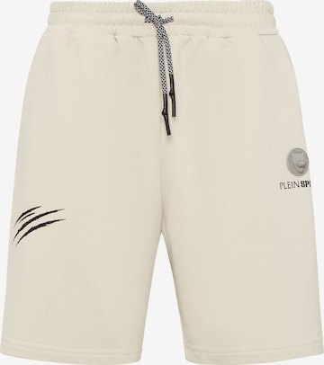 Plein Sport Broek 'Scratch' in Beige: voorkant