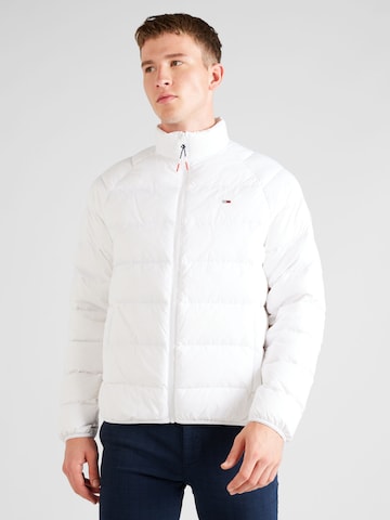 Veste mi-saison Tommy Jeans en blanc : devant