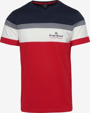 KOROSHI - Camiseta en rojo: frente