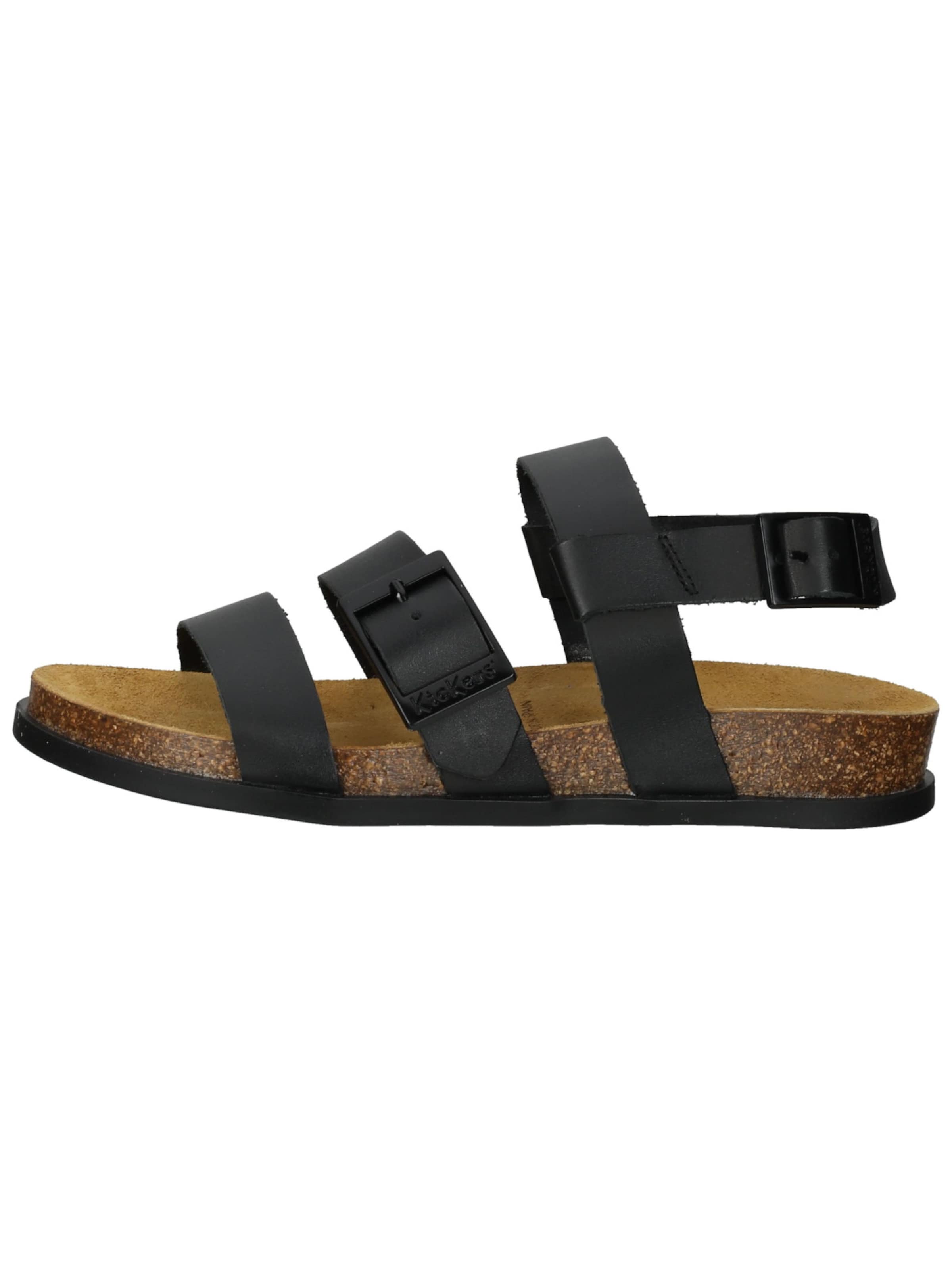 Sandalo con cinturino di Kickers in nero