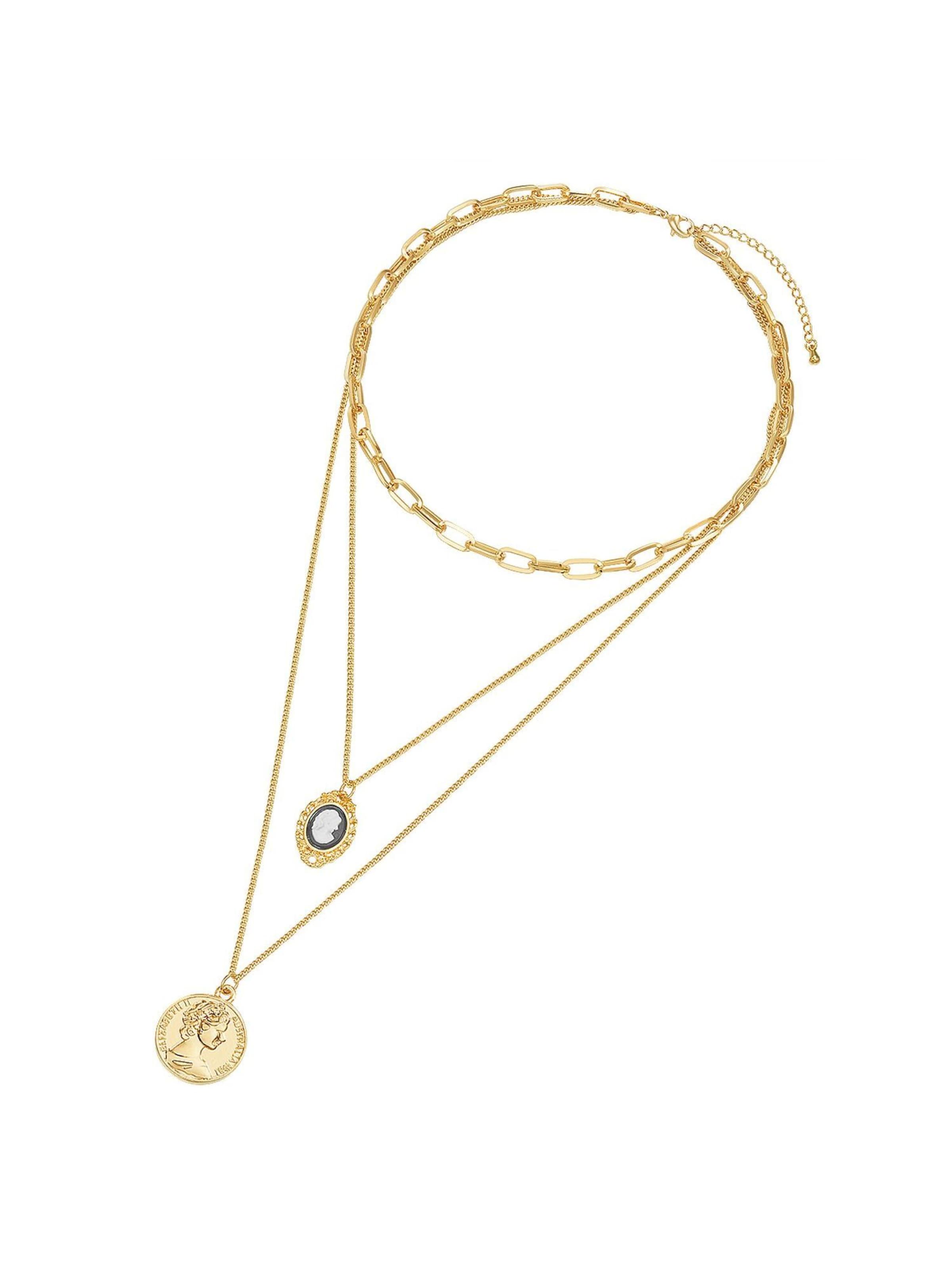 Lulu & Jane - Cadena en oro: frente