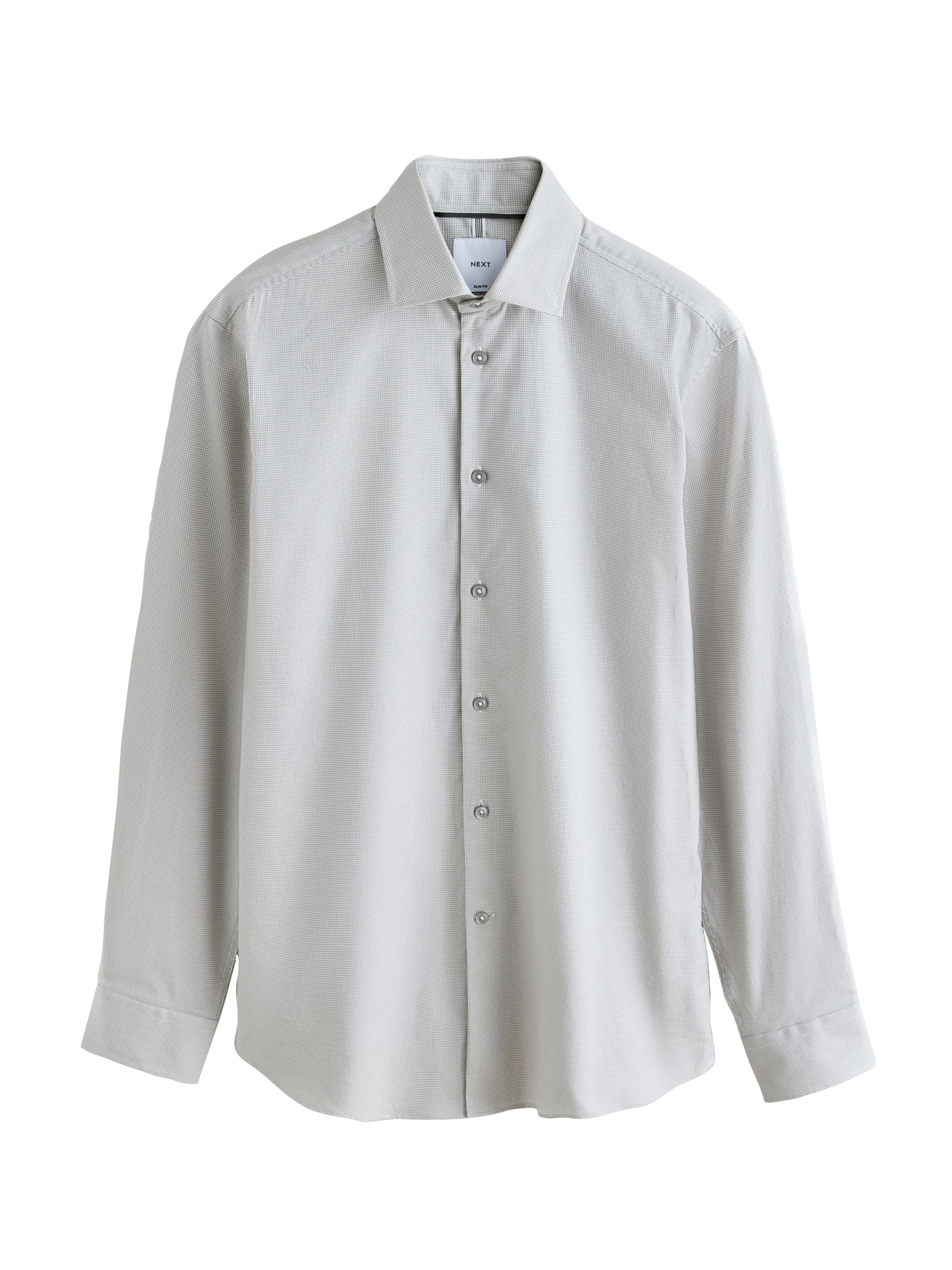Next Button Up Shirt in Grey, Item view