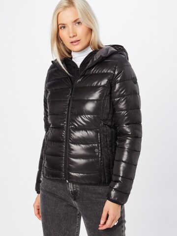 QS Jacke in Schwarz: predná strana