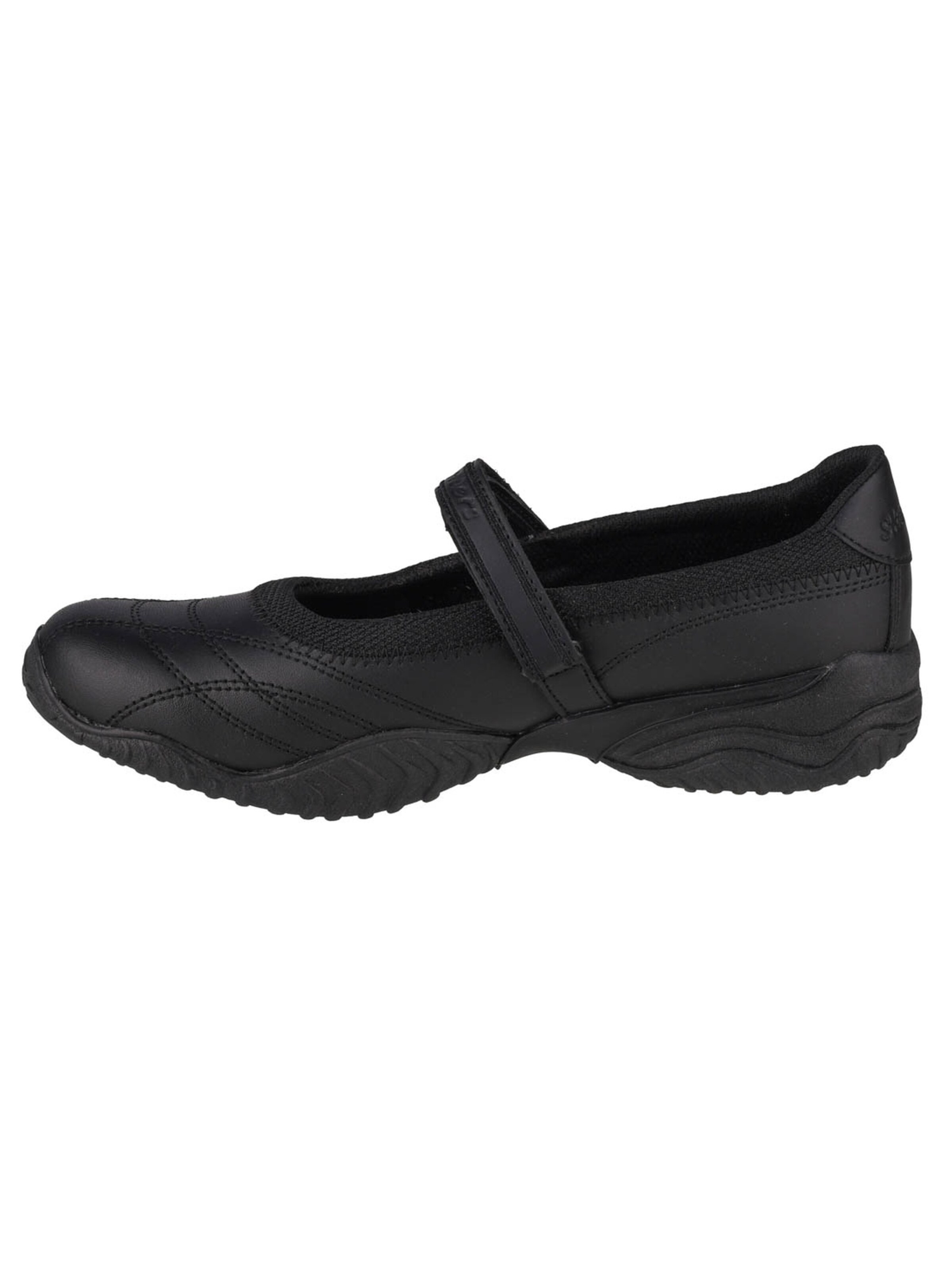SKECHERS Ballet Flats 'Velocity-Pouty' in Black: front
