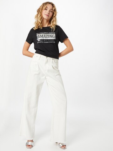Cartoon Shirt in Black